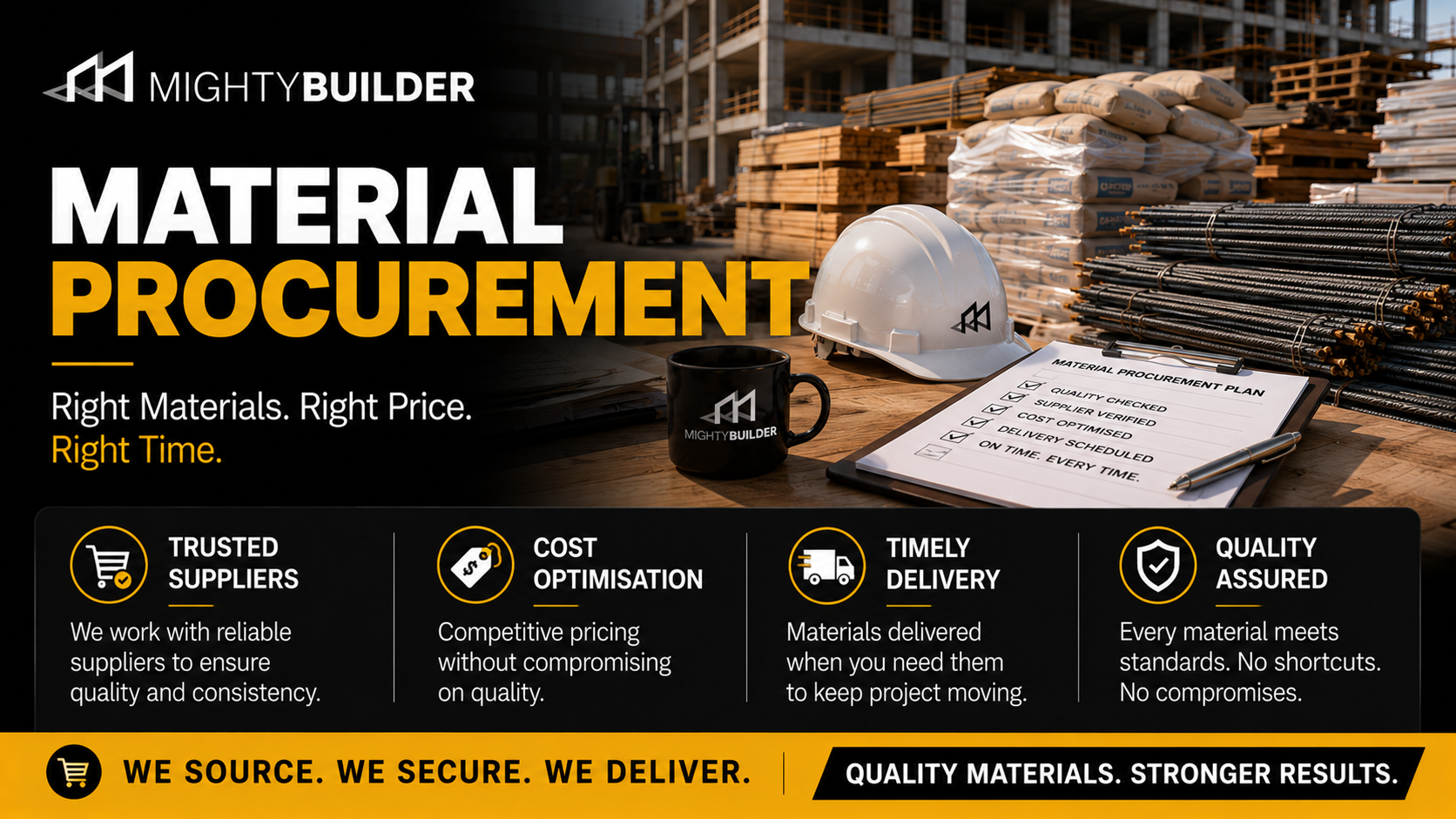 Material procurement